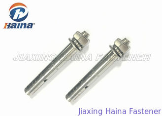 SS304 / SS316 Foundation Anchor Bolts , Concrete Expansion Bolts For Railing