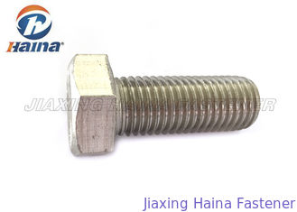 304 316 Stainless Steel Hex Head ASME Right Hand Threads Inch Bolt