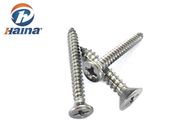 धातु शीट के लिए DIN7981 स्टेनलेस स्टील 304 316 CSK हेड सेल्फ टैपिंग स्क्रू: