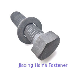 ASTM A490 5/8 1 1-1/8 Grade 5 Hex Bolt With Flat Washer For Tower