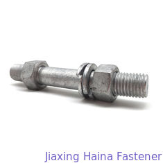 Grade 5.8 6.8 M16 M20 HDG Double Ends Metric Stud Bolts and Nuts