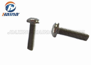Phillips Drive Stainless Steel Machine Screws Pan Head # 10 - 32 X 1 / 2 " For Containers