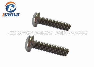 Phillips Drive Stainless Steel Machine Screws Pan Head # 10 - 32 X 1 / 2 " For Containers
