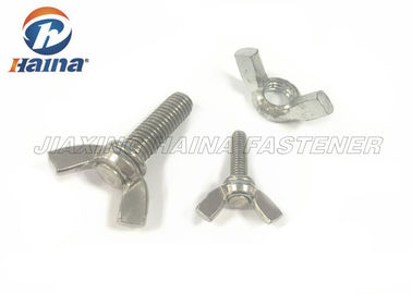 DIN316 A2-70 / 304 स्टेनलेस स्टील विंग बटरफ्लाई बोल्ट और नट्स
