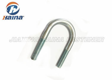 इंच कार्बन स्टील ब्लू / व्हाइट ZInc प्लेटेड राउंड बेंड यू बोल्ट्स
