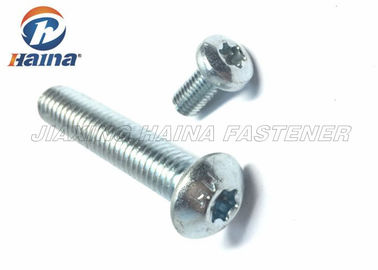 ISO14583 जस्ता मढ़वाया कार्बन स्टील सुरक्षा मशीन शिकंजा