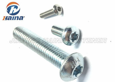 ISO14583 जस्ता मढ़वाया कार्बन स्टील सुरक्षा मशीन शिकंजा