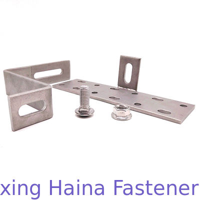 स्टेनलेस स्टील ३०४ ३१६ फोटोवोल्टिक भागों आवासीय टाइल के लिए सौर छत हुक