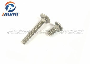 M24 - M10 DIN608 stainless steel 304 316 Half Thread Carriage Bolt