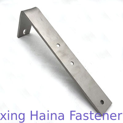 बड़े फ्लैट कोण स्टेनलेस स्टील एल आकार कोने सौर पैनल बढ़ते ब्रैकेट